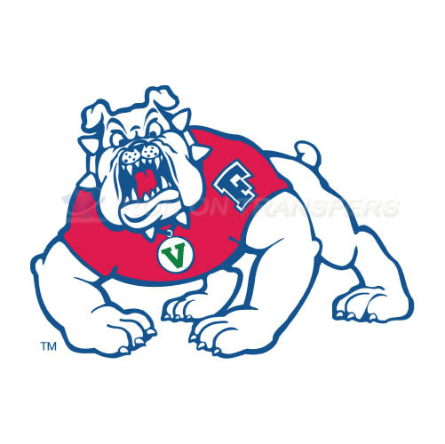 Fresno State Bulldogs Logo T-shirts Iron On Transfers N4419 - Click Image to Close